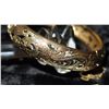Image 2 : Vintage Ming's 14K Gold Bangle Bracelet 26 grams