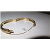 Image 15 : Vintage Heirloom 14K Gold Ming's Bangle Bracelet 16 grams