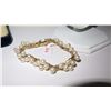 Image 3 : Vintage 14K Gold Ming's Cluster White Pearl Bracelet, Necklace, Earrings Set