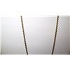 Image 3 : 14K Gold Rope Chain Necklace