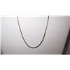 Image 3 : 14K Gold Square Link Chain Necklace -