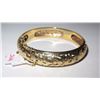 Image 5 : Vintage 14K Gold Ming's Bangle Bracelet 22 grams