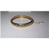 Image 1 : Vintage Heirloom 14K Ming's Bangle Bracelet, 18 grams