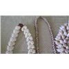 Image 7 : Large Shell Wreath, Thick Shell Cluster Strand, 4 Misc. Decorative Shell Lei