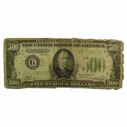 1934/1934-A $500 FRN Good