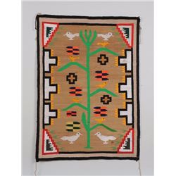 Navajo Rug with Tree of Life Design From the Shonto Trading Post 1986  31"x 42"  Good Condition with