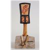Image 2 : Simon Charlie Carved Rattle 11" L. 3 1/2" W.  Good Condition
