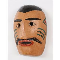 Kwakiutl Potlatch Speaker Mask ca 1920  13 1/2" H. 9" W.  Good Condition