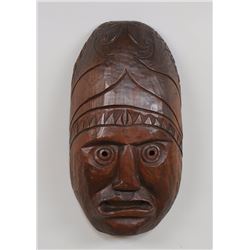 Simon Charlie Visitor Mask 18" H. 9 3/4" W.  Good Condition