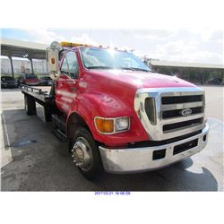 2007 - FORD F-650 ROLLBACK  (SAN ANTONIO)