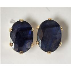 #5-10KT YELLOW GOLD SAPPHIRE
