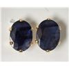 Image 1 : #5-10KT YELLOW GOLD SAPPHIRE