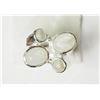 Image 1 : #49-STERLING SILVER RING WHITE OPAL