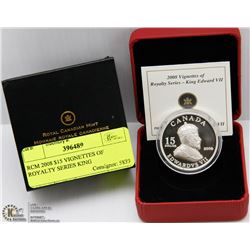 RCM 2008 $15 VIGNETTES OF ROYALTY SERIES KING