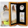 Image 1 : RCM LIMITED EDITION STAMP & COIN SET HORSE & FOAL