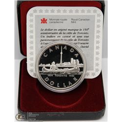 RCM CANADIAN 1984 TORONTO $1 DOLLAR COIN