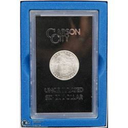 US CARSON UNCIRCULATED SILVER DOLLAR COIN