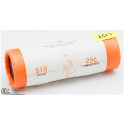 2000 QUARTER CANCER ROLL UNCIRCULATED