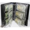Image 1 : BINDER OF OLD $1 BILLS