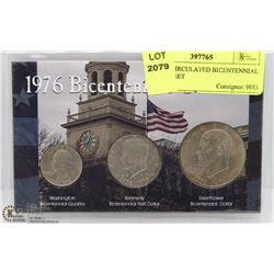 1976 UNCIRCULATED BICENTENNIAL US COIN SET