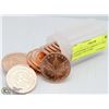 Image 1 : CONTAINER OF APPROX 19 FINE COPPER 1-OZ COINS