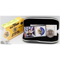 NHL ALL STAR PHIL ESPISITO COIN & STAMP SET