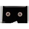 Image 1 : #140 GENUINE PURPLE AMETHYST EARRINGS