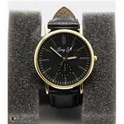 JING YI WATCH WITH BLACK STRAP