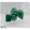 Image 1 : #26 NATURAL GREEN EMERALD STONE