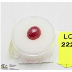 #69 NATURAL RED RUBY GEMSTONE 6.5CT