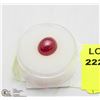 Image 1 : #69 NATURAL RED RUBY GEMSTONE 6.5CT