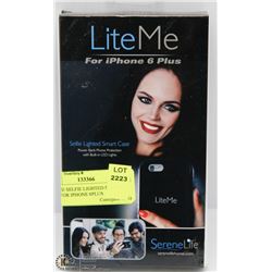 LITE ME SELFIE LIGHTED SMART CASE FOR IPHONE 6PLUS