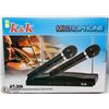 Image 1 : NEW K & K WIRELESS MICROPHONE & RECIEVER KIT