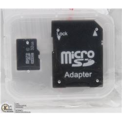 NEW 32GB MICRO SD CARD WITH ADAPTOR