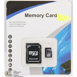NEW 32GB MICRO SD CARD WITH ADAPTOR