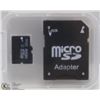 Image 1 : NEW 32GB MICRO SD CARD WITH ADAPTOR