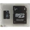 Image 1 : NEW 32GB MICRO SD CARD WITH ADAPTOR