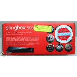 SLINGBOX 500 YOUR TV, YOUR WAY, ANYWHERE