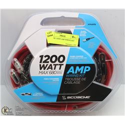 SCOSCHE 1200W AMP WIRING KIT