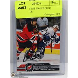 SCOTT STEVENS 2002 PACIFIC COLLECTIBLE
