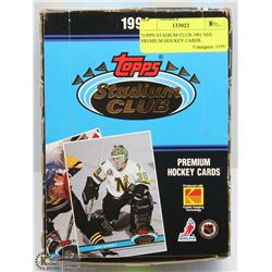 TOPPS STADIUM CLUB 1991 NHL PREMIUM HOCKEY CARDS