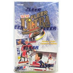 1993 - 94 FLEER ULTRA HOCKEY SEALED BOX SERIES 2