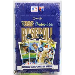 1992 O-PEE-CHEE BASEBALL FACTORY SEALED BOX