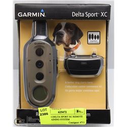 GARMIN DELTA SPORT XC REMOTE DOG TRAINING SYSTEM