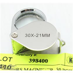 JEWELLERS MAGNIFIER  30 POWER