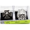 Image 1 : LOT OF 2 BIKER RINGS