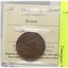 Image 1 : 1912 CANADA MS-60 GRADED PENNY W/COA