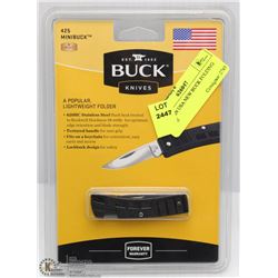 MADE IN USA NEW BUCK FOLDING KNIFE