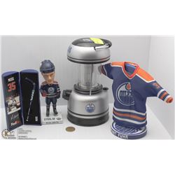 OILERS COLLECTION REPLICA AUTOGRAPHED GRANT FUHR