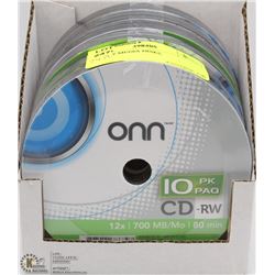 60 CD-RW MEDIA DISKS